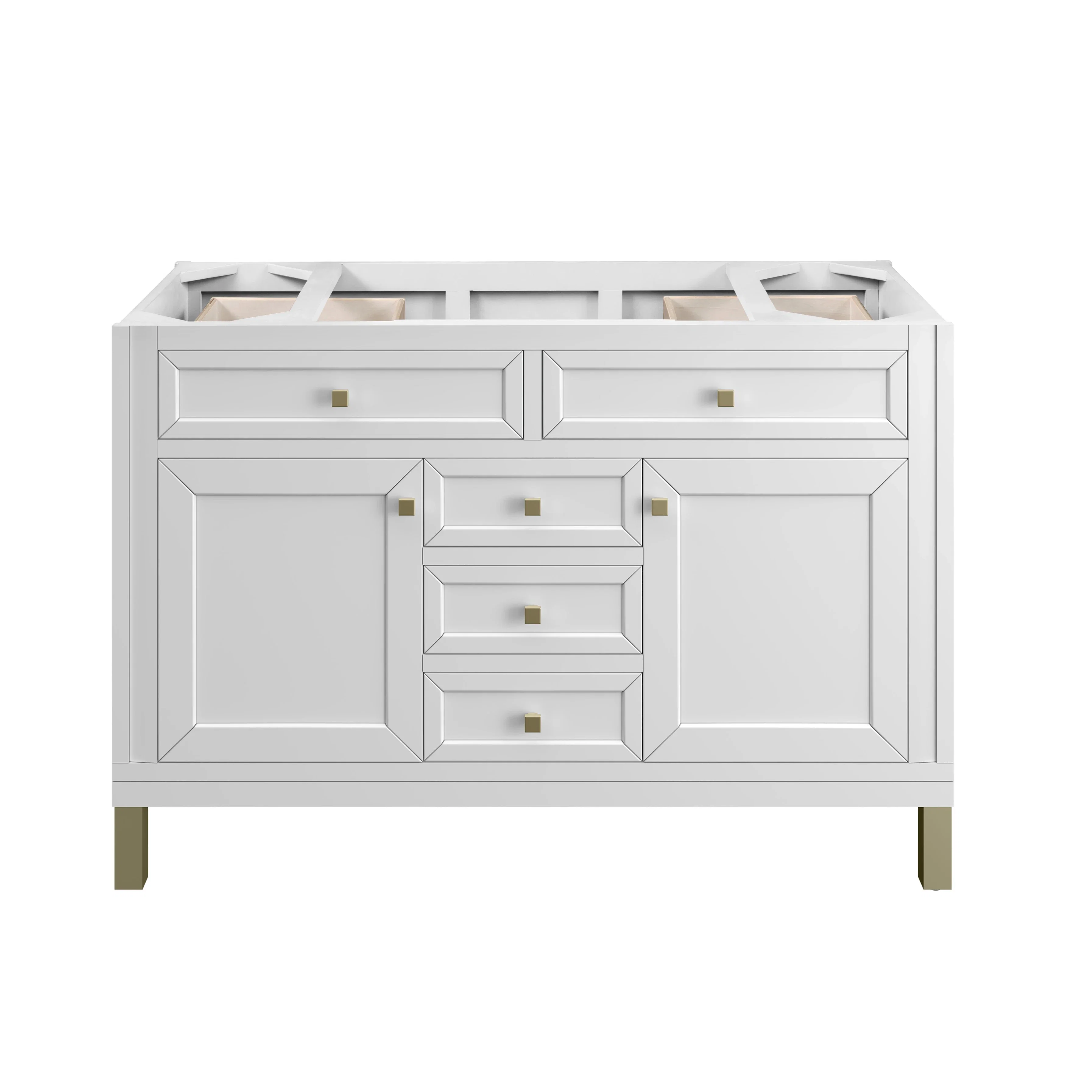 Chicago 48" Single Vanity, Glossy White