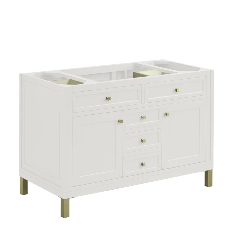 Chicago 48" Single Vanity, Glossy White