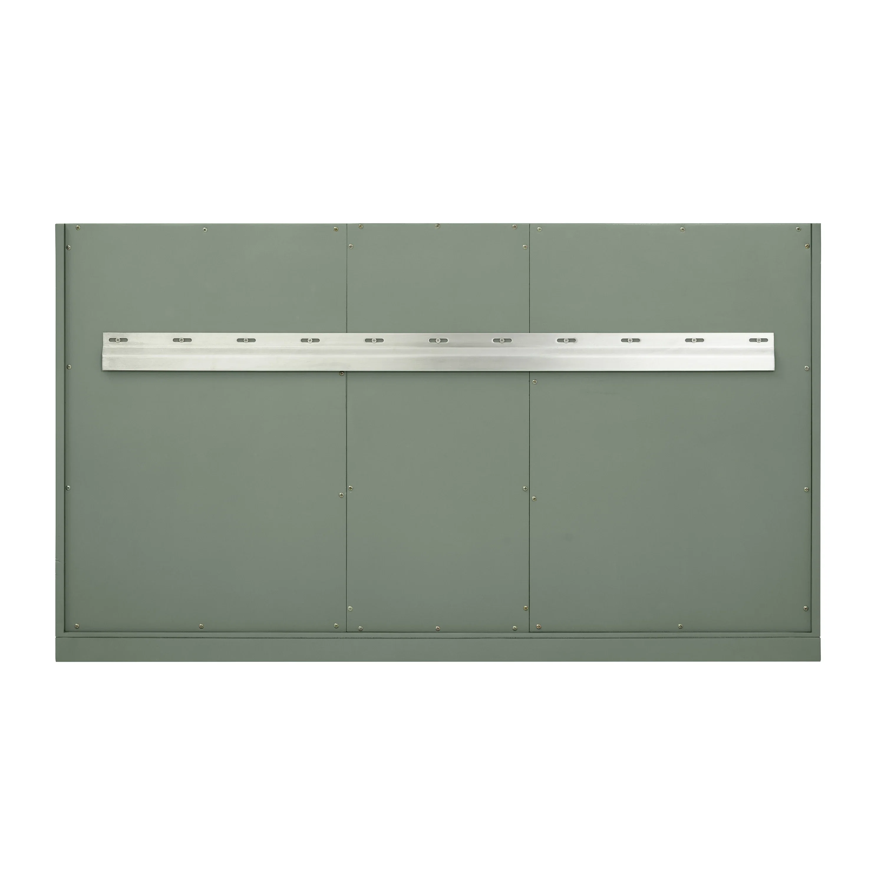 Chicago 48" Single Vanity, Smokey Celadon, w/ 3 CM Charcoal Soapstone Silestone® Top