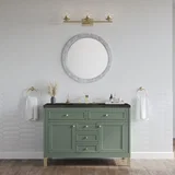 Chicago 48" Single Vanity, Smokey Celadon, w/ 3 CM Phantome Eclos Top