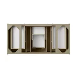 Chicago 48" Single Vanity, Walnut Whisper, w/ 3 CM Charcoal Soapstone Silestone® Top