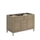 Chicago 48" Single Vanity, Walnut Whisper