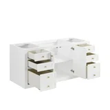 Chicago 60" Single Vanity, Glossy White