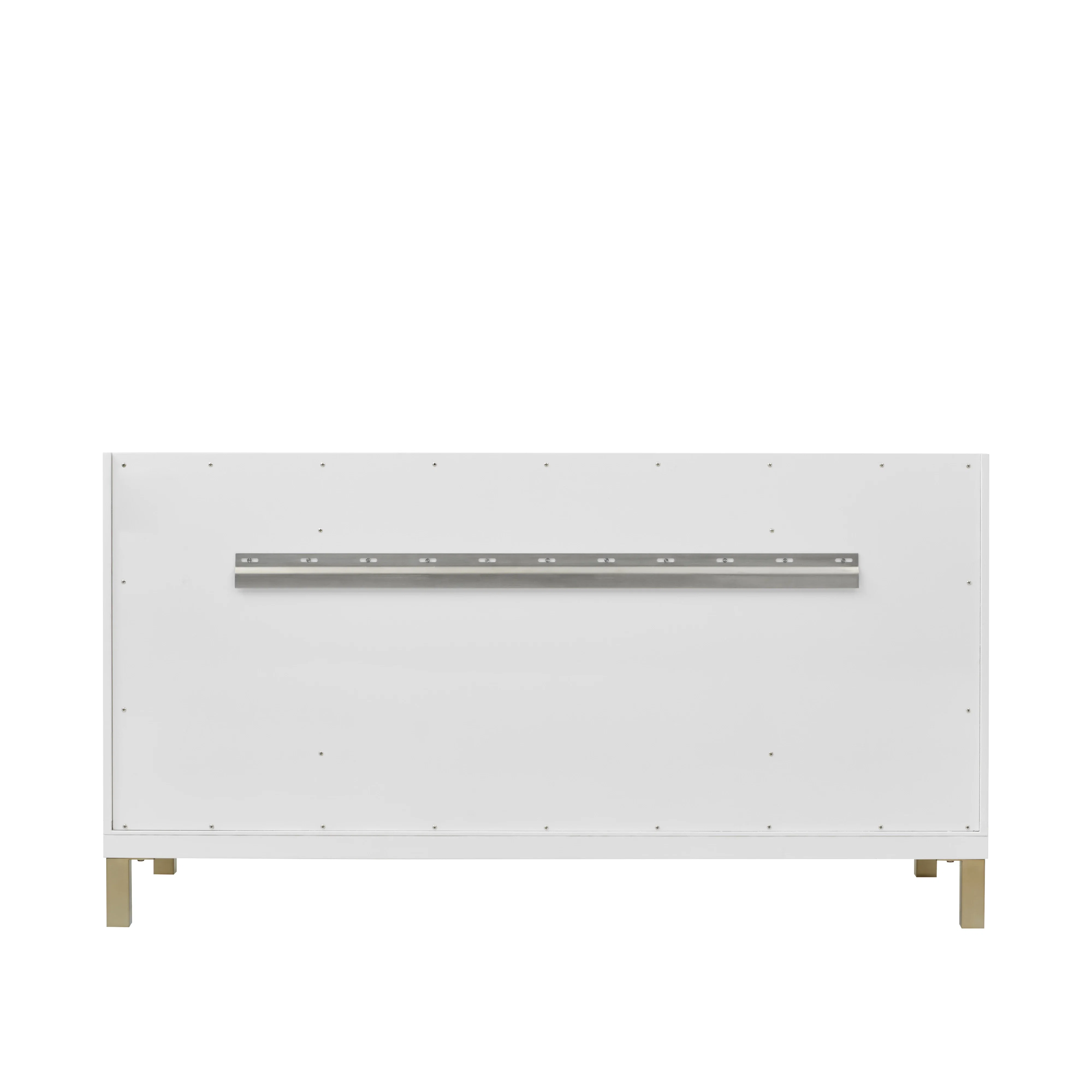 Chicago 60" Single Vanity, Glossy White