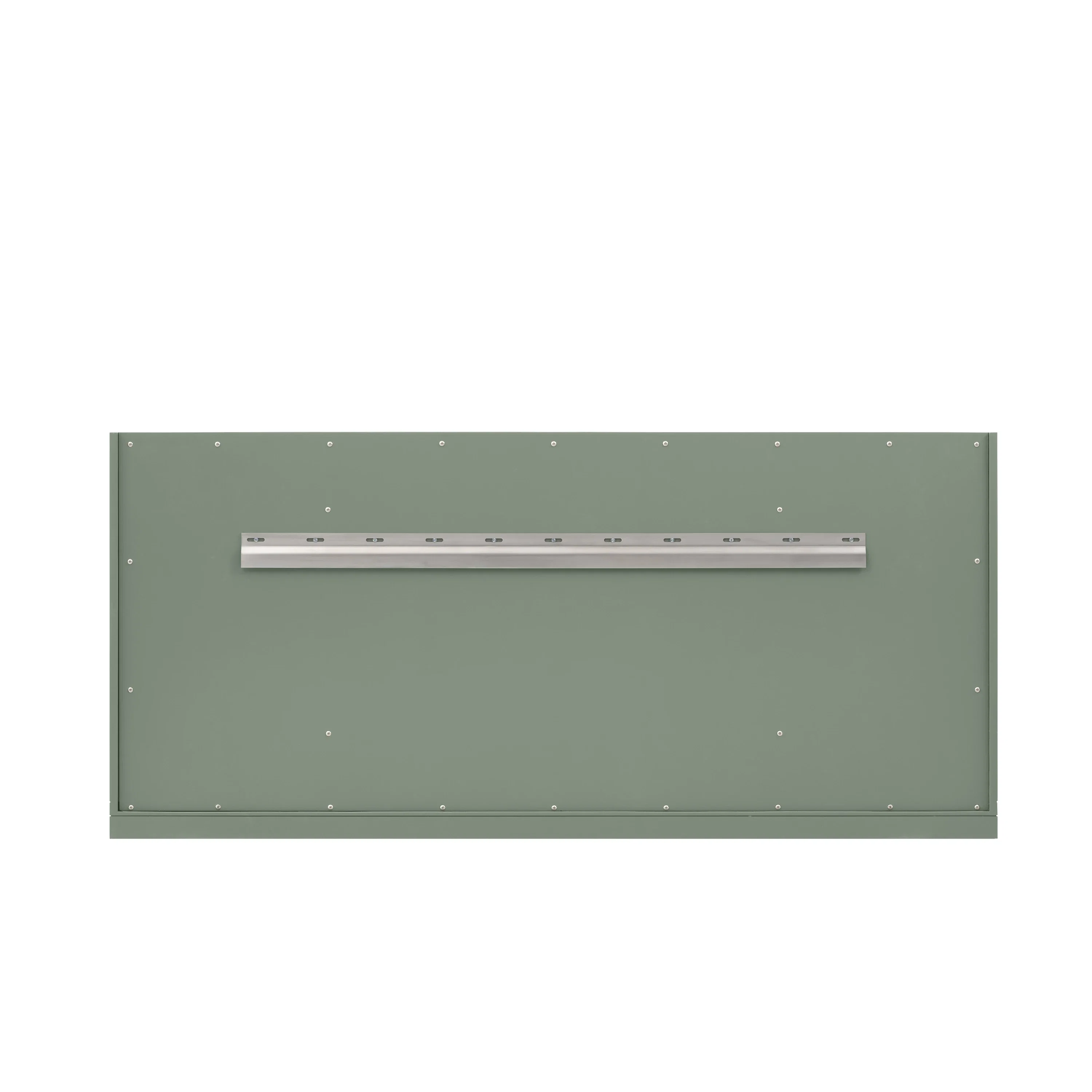 Chicago 60" Single Vanity, Smokey Celadon, w/ Single Hole 3CM White Zeus Silestone® Top & Backsplash