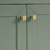 Chicago 60" Single Vanity, Smokey Celadon