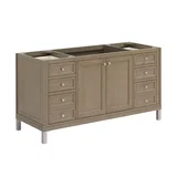 Chicago 60" Single Vanity, Walnut Whisper