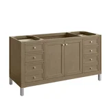 Chicago 60" Single Vanity, Walnut Whisper