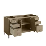 Chicago 60" Single Vanity, Walnut Whisper