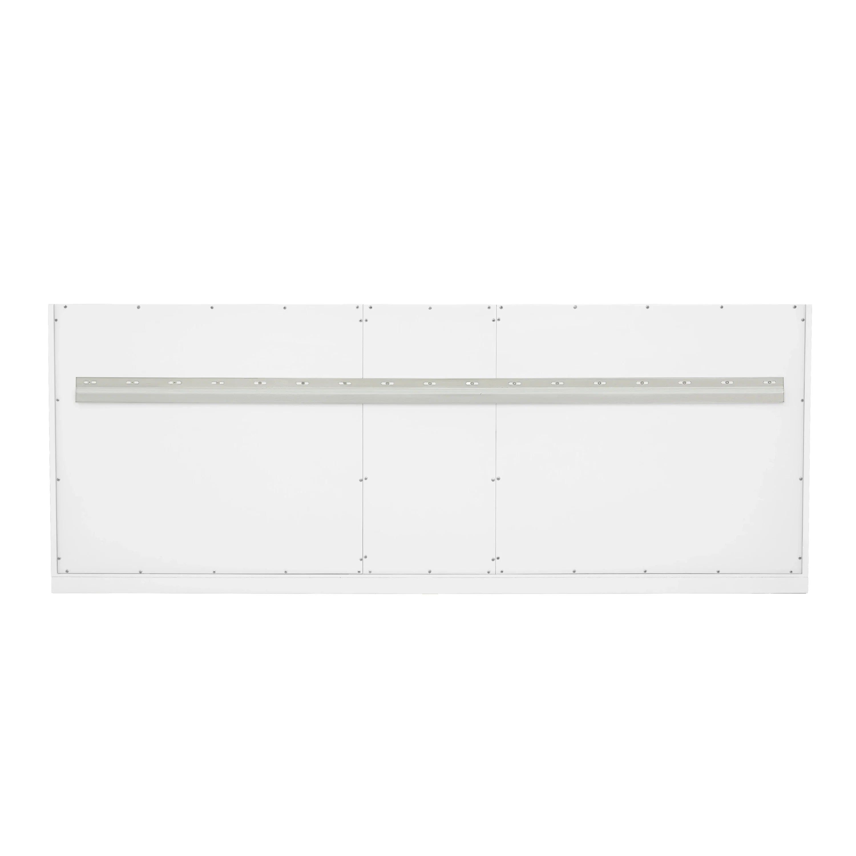 Chicago 72" Double Vanity, Glossy White, w/ 3 CM Parisien Bleu Silestone® Top w/FreePower Wireless Charger