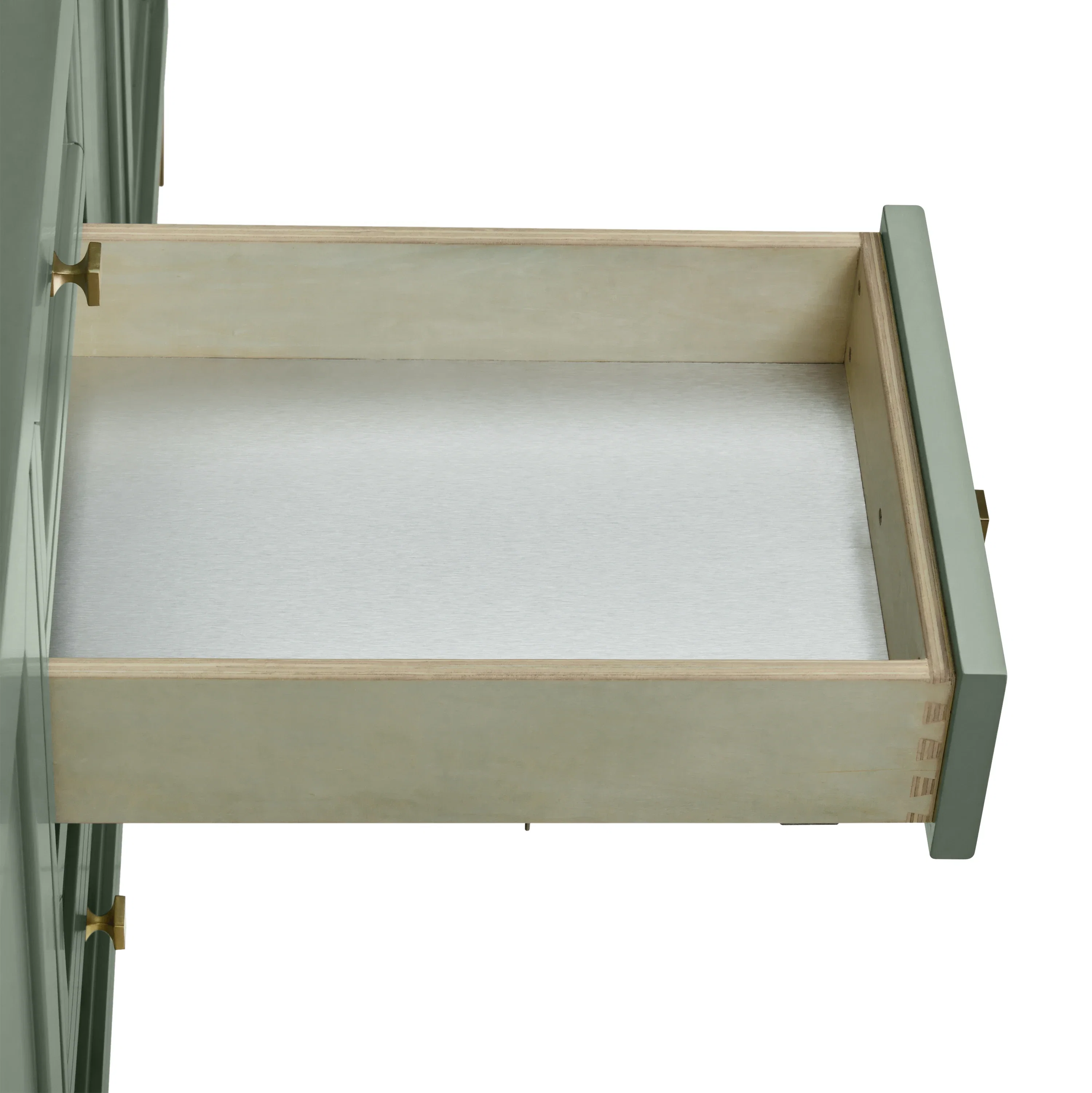 Chicago 72" Double Vanity, Smokey Celadon, w/ 3 CM Carrara Marble Top