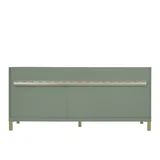Chicago 72" Double Vanity, Smokey Celadon, w/ 3 CM Charcoal Soapstone Silestone® Top