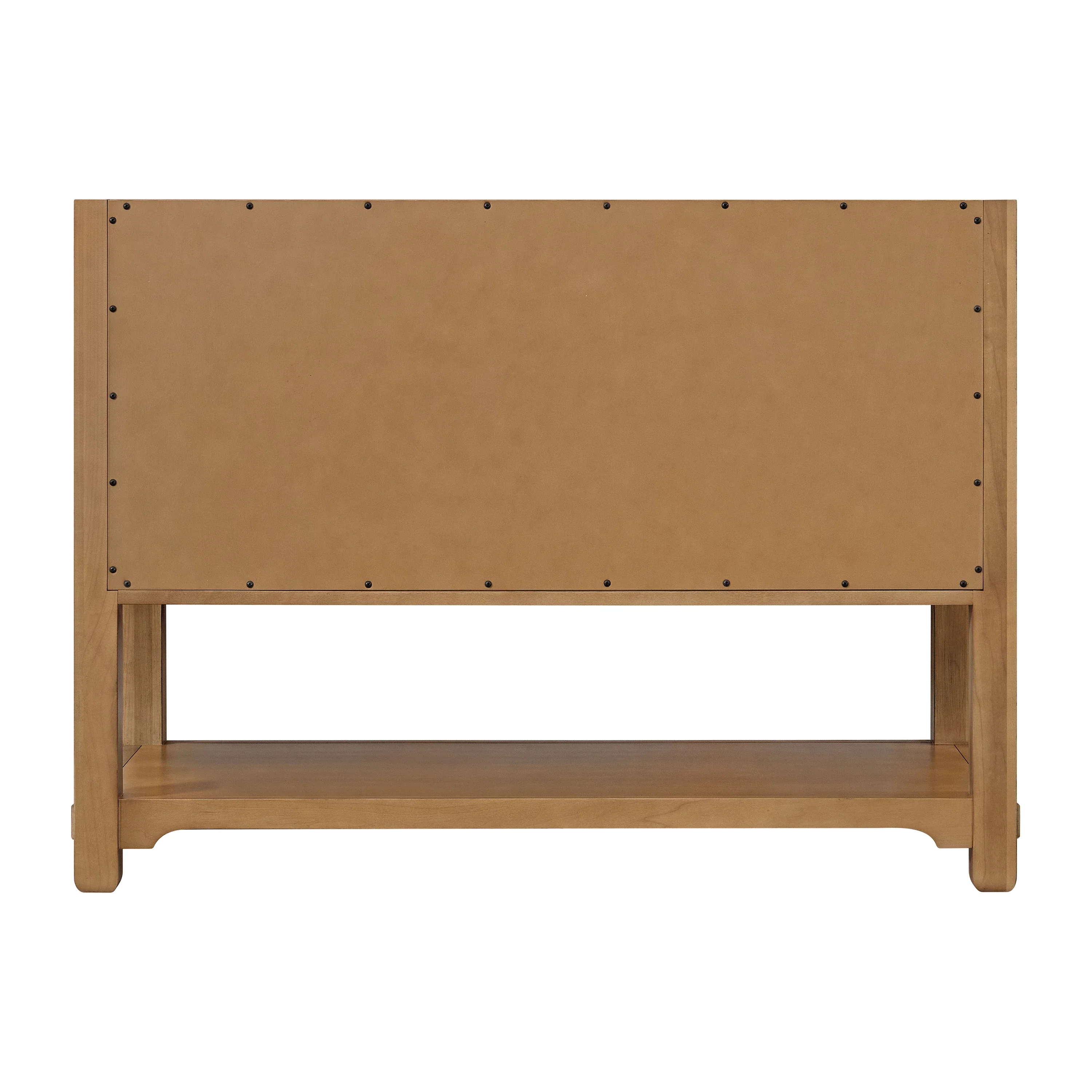 Malibu 48" Single Vanity, Amber Birch w/ 3 CM Ethereal Noctis Silestone Top