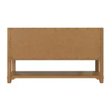 Malibu 60" Single Vanity, Amber Birch, w/ 3 CM Phantome Eclos Top