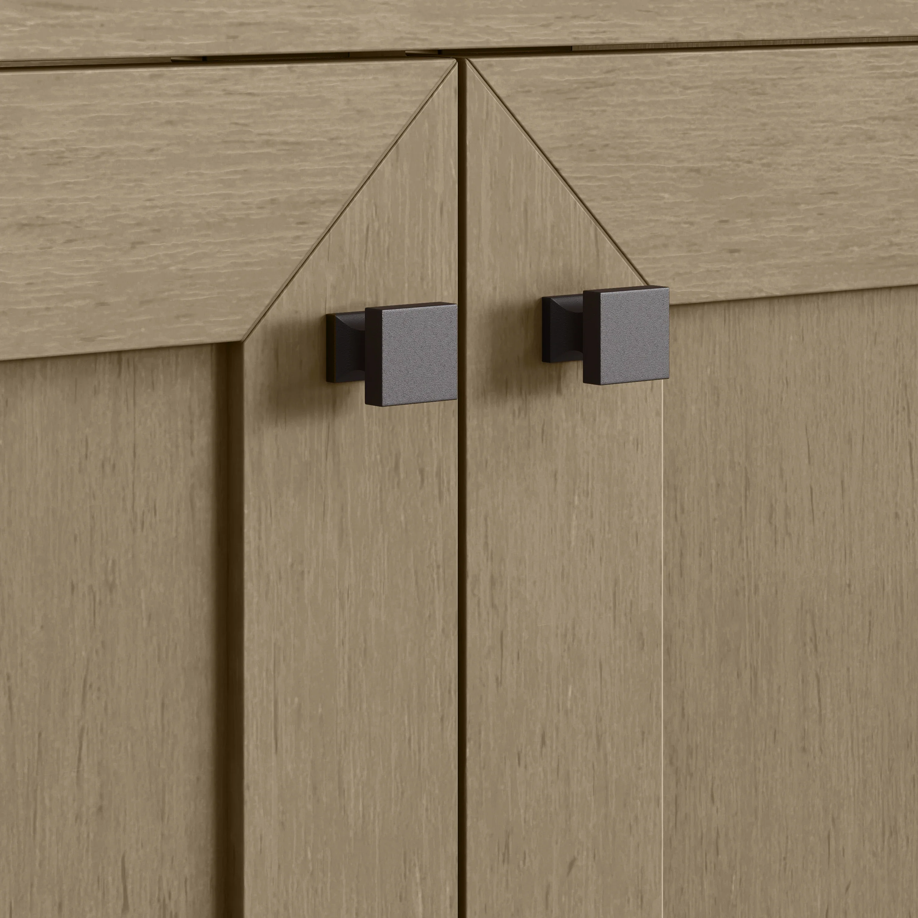 Chianti 20" Single Cabinet, Walnut Whisper, Matte Black
