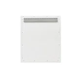 Chianti 24" Single Cabinet, Glossy White, Champagne Brass