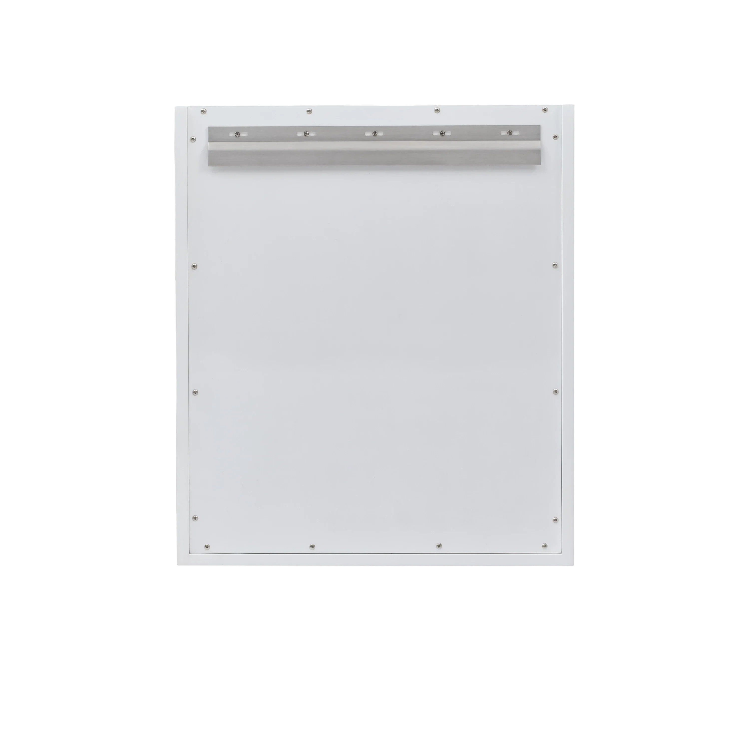 Chianti 24" Single Vanity, Glossy White w/ White Glossy Composite Stone Top