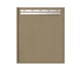 Chianti 24" Single Vanity, Walnut Whisper w/ White Glossy Composite Stone Top