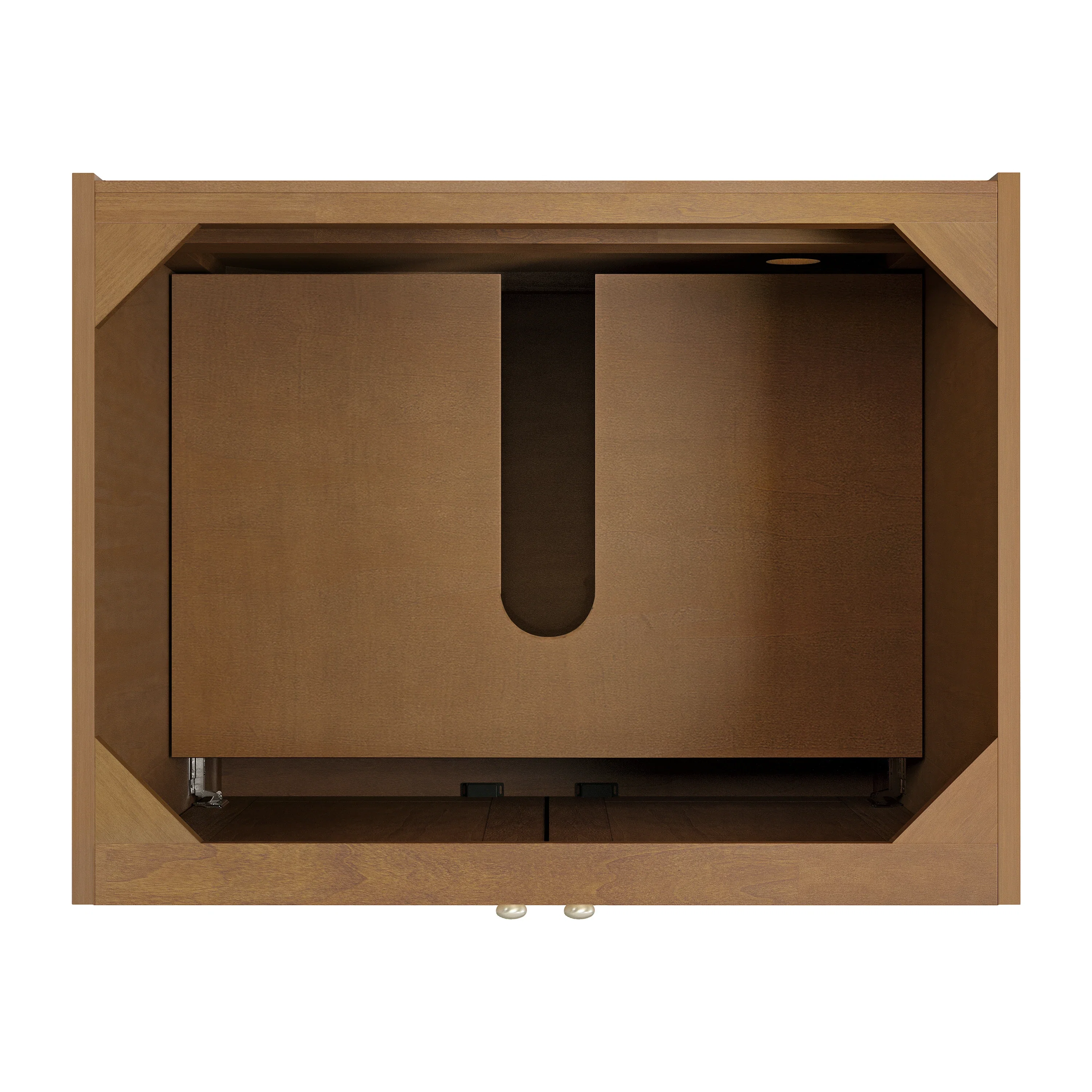 Laurent 30" Single Vanity, Honey Oak w/ 3 CM Phantome Eclos Top