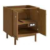 Laurent 30" Single Vanity, Honey Oak w/ 3 CM Phantome Eclos Top