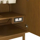 Laurent 30" Single Vanity, Honey Oak w/ 3 CM Phantome Eclos Top
