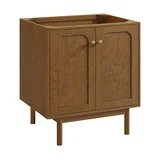 Laurent 30" Single Vanity, Honey Oak w/ 3 CM Phantome Eclos Top