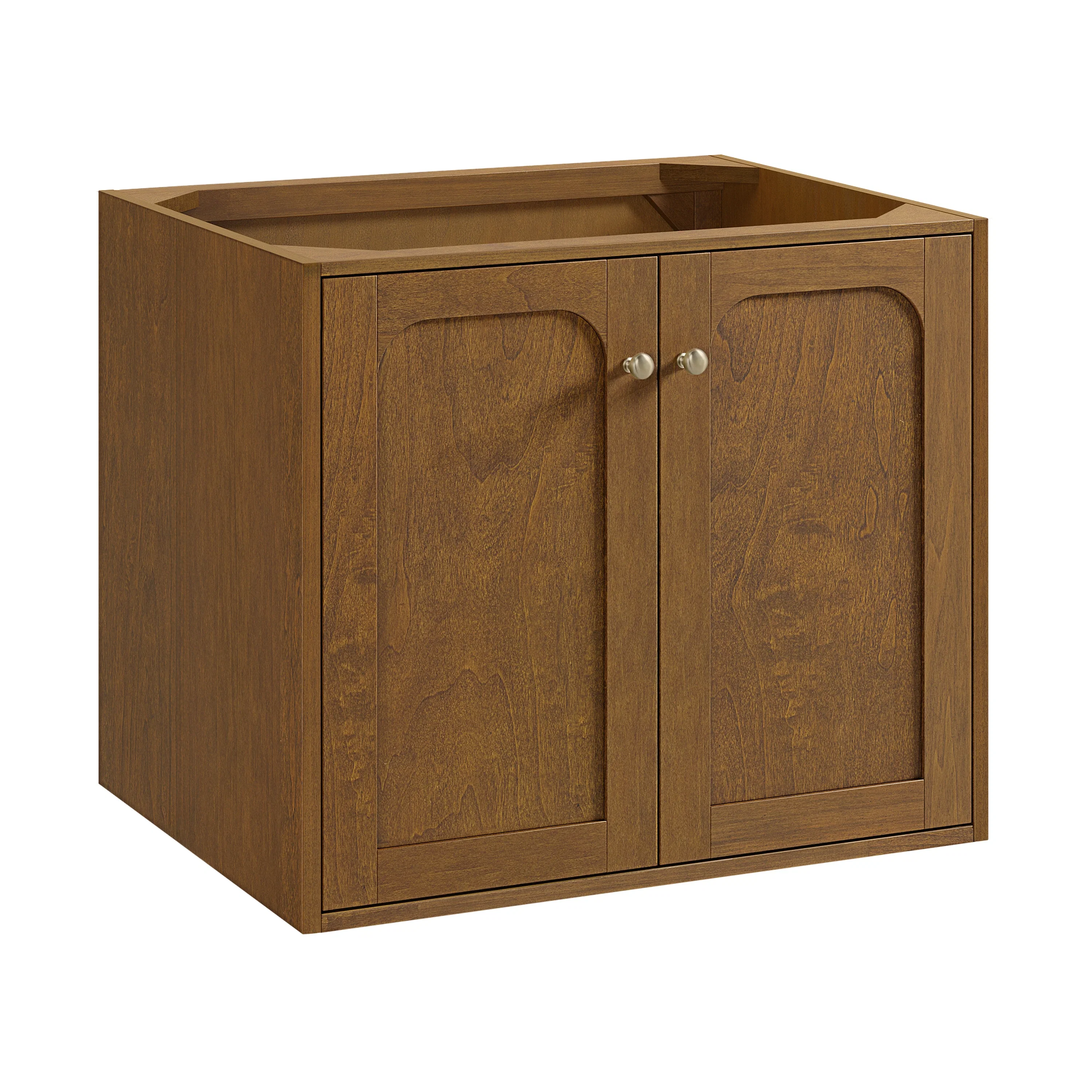 Laurent 30" Single Vanity Cabinet, Honey Oak