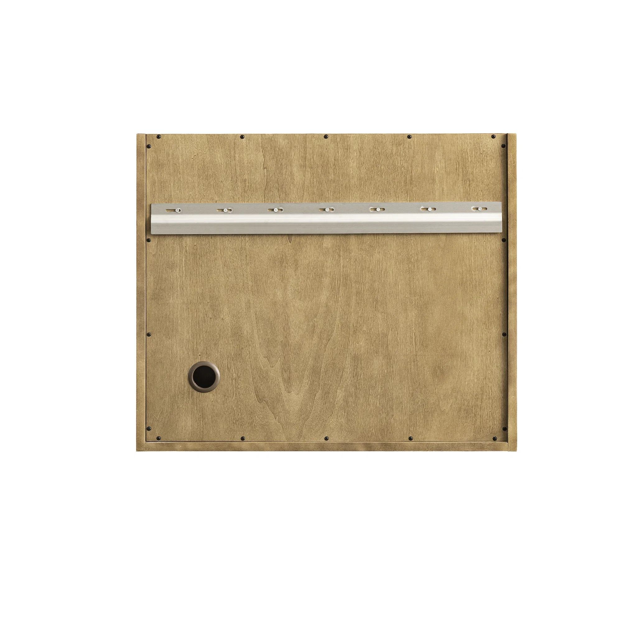 Laurent 30" Single Vanity, Light Natural Oak w/ 3 CM Carrara Marble Top