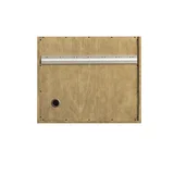 Laurent 30" Single Vanity, Light Natural Oak w/ 3 CM Eternal Jasmine Pearl Top