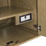 Laurent 30" Single Vanity, Light Natural Oak w/ 3 CM Eternal Jasmine Pearl Top