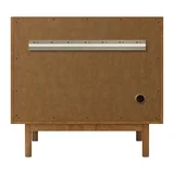 Laurent 36" Single Vanity, Honey Oak w/ 3 CM Charcoal Soapstone Silestone Top