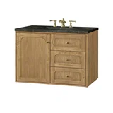 Laurent 36" Single Vanity, Light Natural Oak, w/ 3 CM Phantome Eclos Top