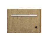 Laurent 36" Single Vanity, Light Natural Oak, w/ 3 CM Siberian Silestone Top