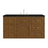 Laurent 48" Single Vanity, Honey Oak w/ 3 CM Phantome Eclos Top