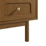 Laurent 48" Single Vanity, Honey Oak w/ 3 CM Siberian Silestone Top