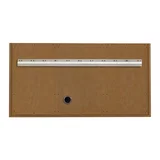Laurent 48" Single Vanity, Honey Oak w/ 3 CM Parisien Bleu Silestone Top w/FreePower Wireless Charger