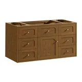 Laurent 48" Single Vanity, Honey Oak w/ 3 CM Tajnar Eclos Top w/FreePower Wireless Charger