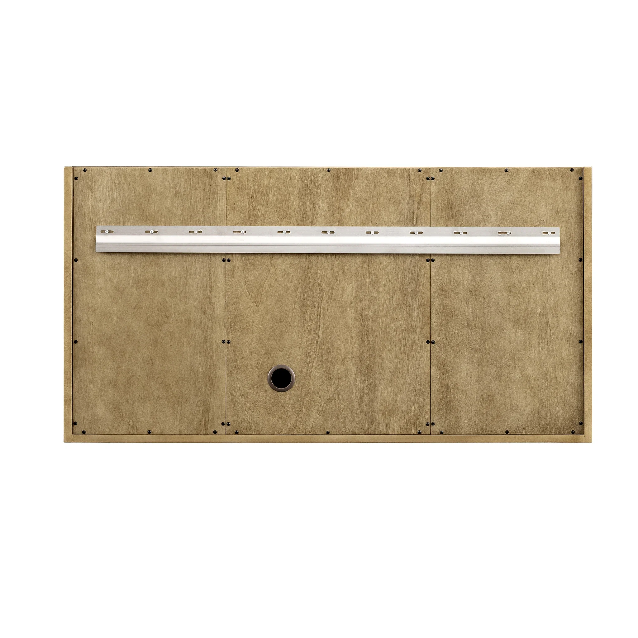 Laurent 48" Single Vanity, Light Natural Oak, w/ 3 CM Siberian Silestone Top