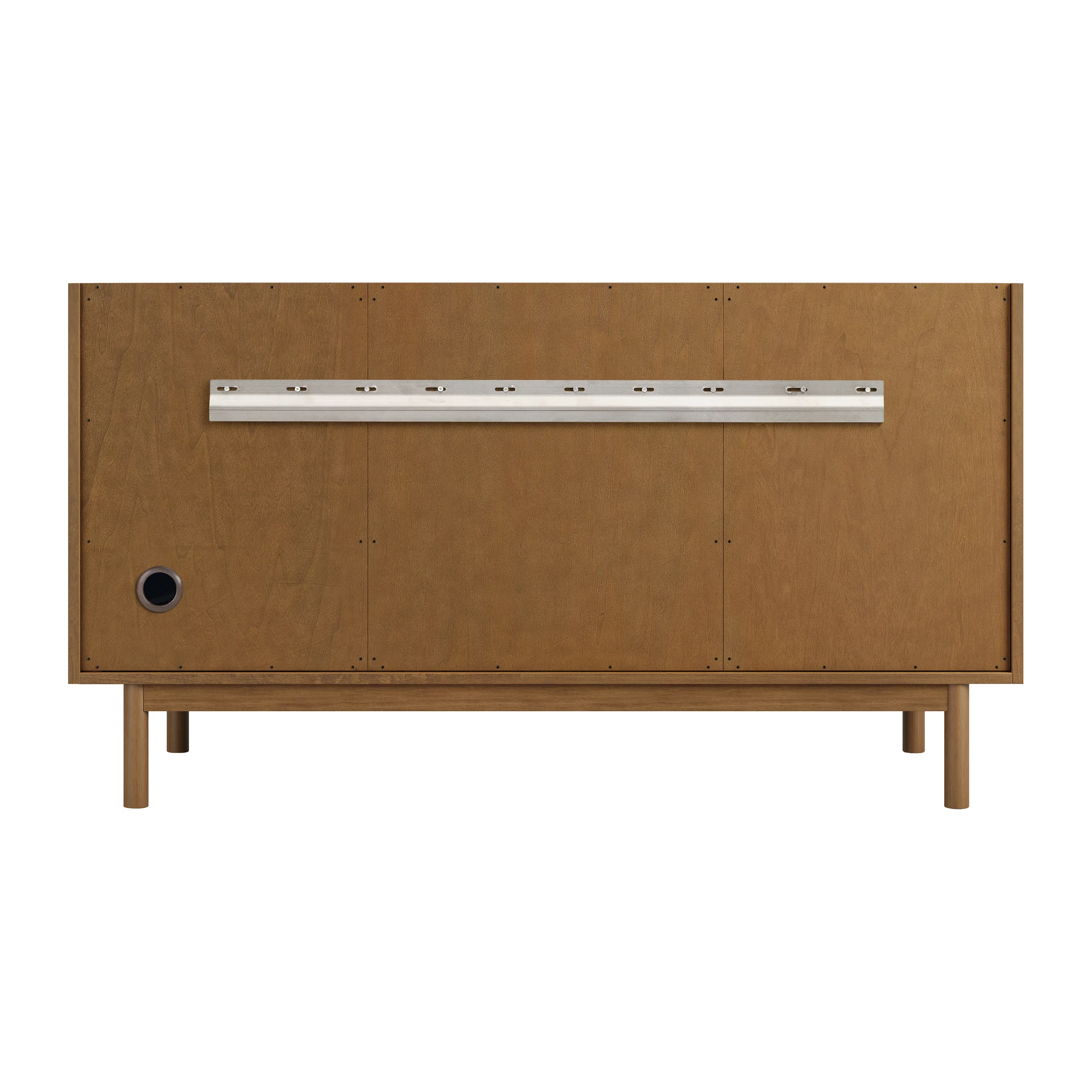 Laurent 60" Double Vanity, Honey Oak w/ 3 CM Carrara Marble Top
