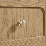Laurent 60" Double Vanity, Light Natural Oak, w/ 3 CM Charcoal Soapstone Quartz Top