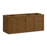 Laurent 60" Single Vanity Cabinet, Honey Oak