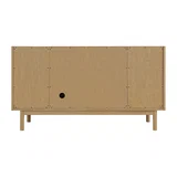 Laurent 60" Single Vanity, Light Natural Oak, w/ 3 CM Phantome Eclos Top