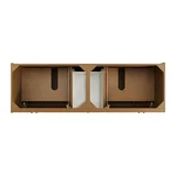 Laurent 72" Double Vanity, Honey Oak w/ 3 CM Siberian Silestone Top