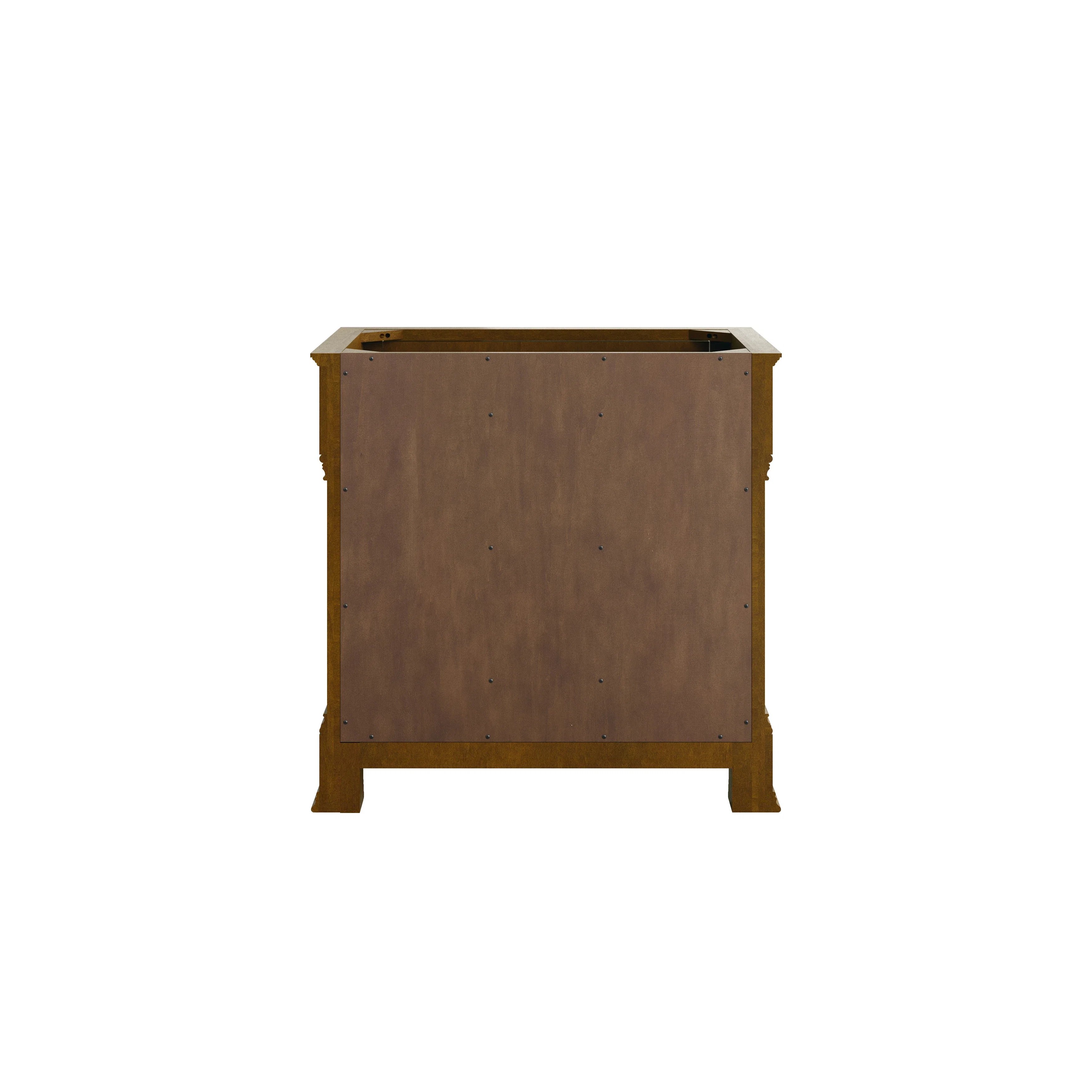Brookfield 36" Single Vanity, Honey Oak w/ 3 cm Carrara White Marble Top