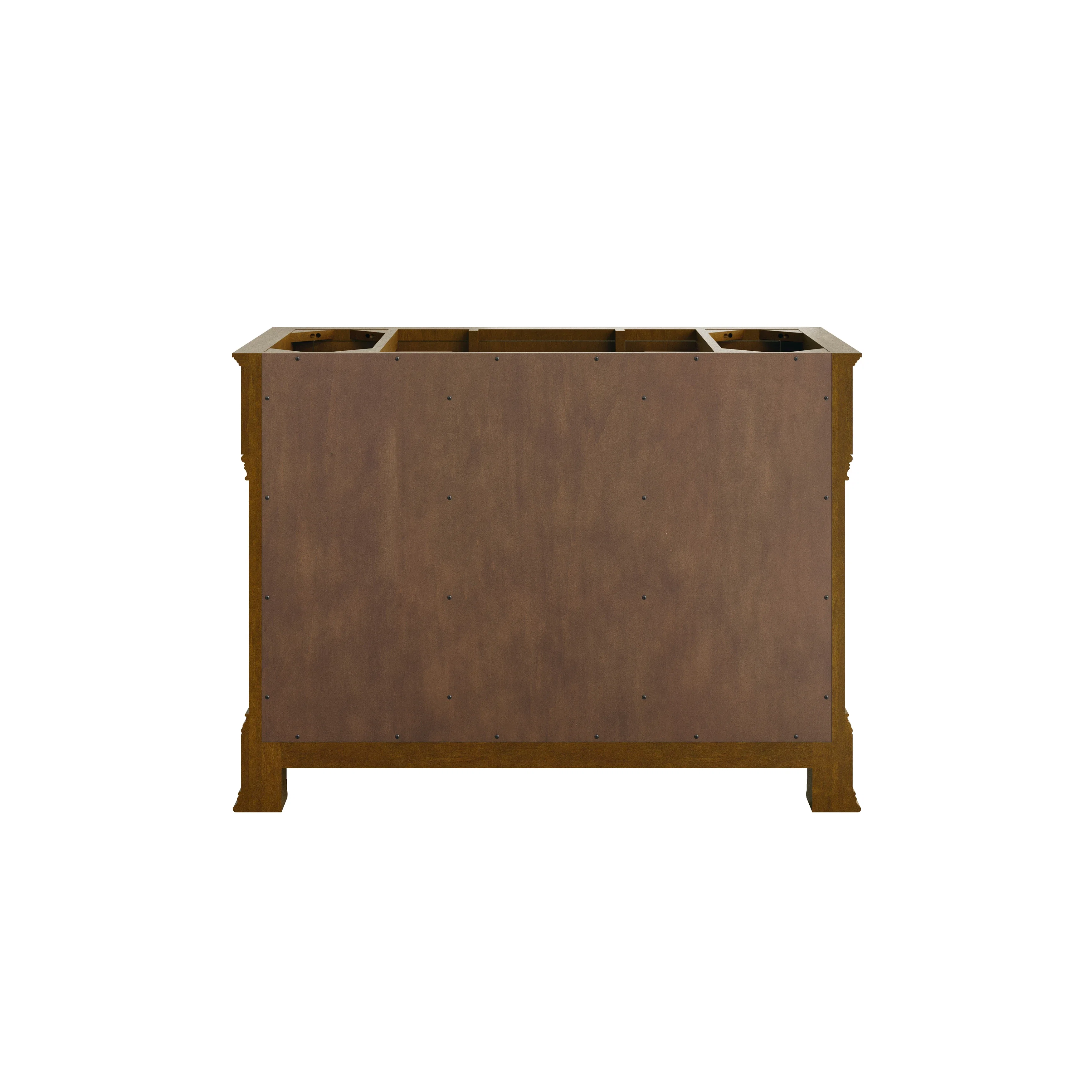 Brookfield 48" Single Vanity, Honey Oak w/ 3 CM Victorian Silver Silestone Top