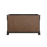 Brookfield 60" Double Vanity, Black Onyx w/ 3 CM Lime Delight Silestone Top