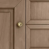 Brookfield 60" Double Vanity, Pecan, w/ 3 CM Phantome Eclos Top