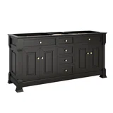 Brookfield 72" Double Vanity, Black Onyx