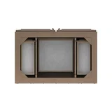 Portland 36" Single Vanity, Whitewashed Walnut, w/ 3 CM Tajnar Eclos Top