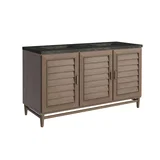Portland 60" Double Vanity, Whitewashed Walnut, w/ 3 CM Phantome Eclos Top